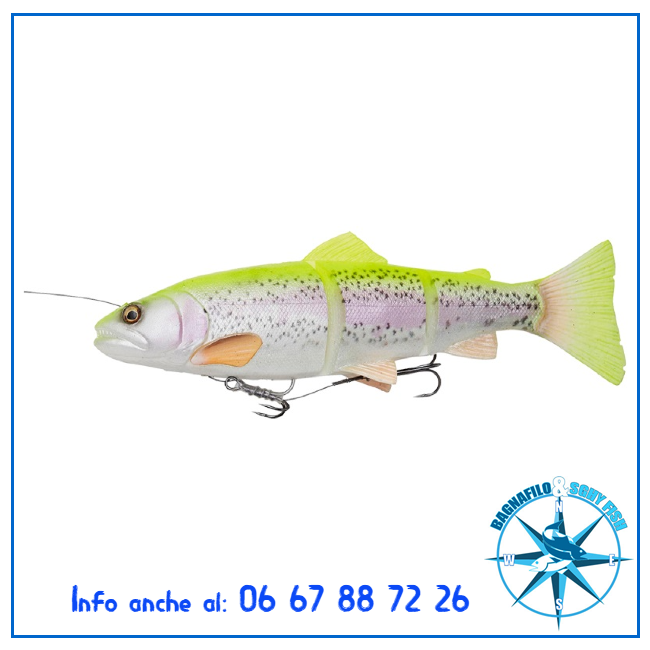 Savage Gear 4D Line Thru Trout 20cm 98g Medium Sink 1 Savage Gear 4D Line Thru Trout 20cm 98g Medium Sink