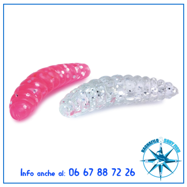 Trabucco Slurp Artificial baits HONEY WORM 30PCS