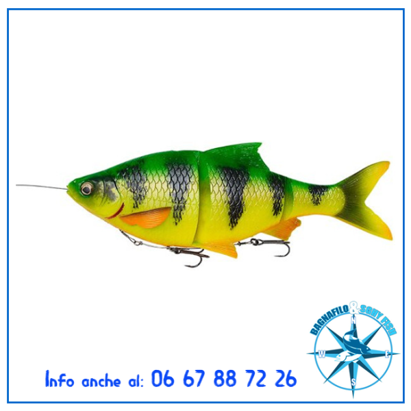 Savage Gear 4D Line Thru Roach 18cm-7'' 80g Slow Sinking