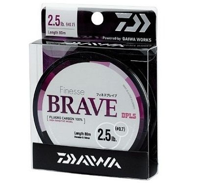 DAIWA FINESSE BRAVE FLUOROCARBON 80M