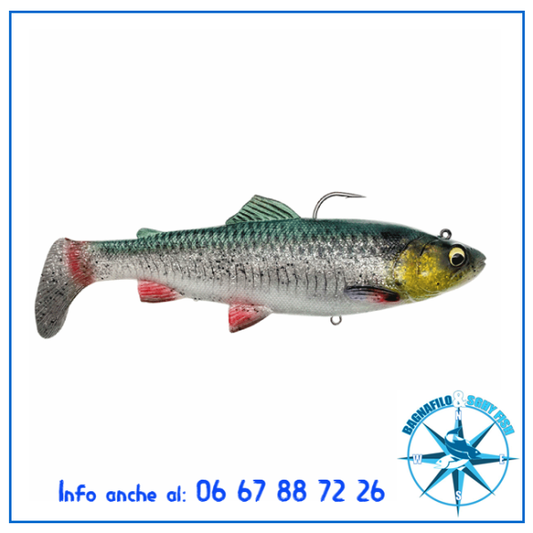 Savage Gear 4D Trout Rattle Shad  20.5cm 120g Sinking