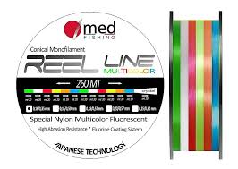 Med Fishing multicolor conico 260metri